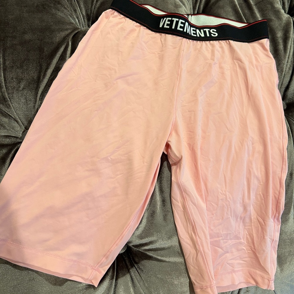 Vetements biker shorts
